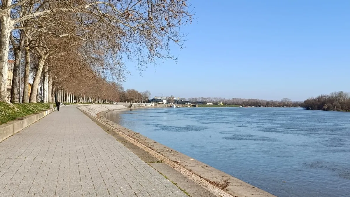 Rijeka Sava u Slavonskom Brodu